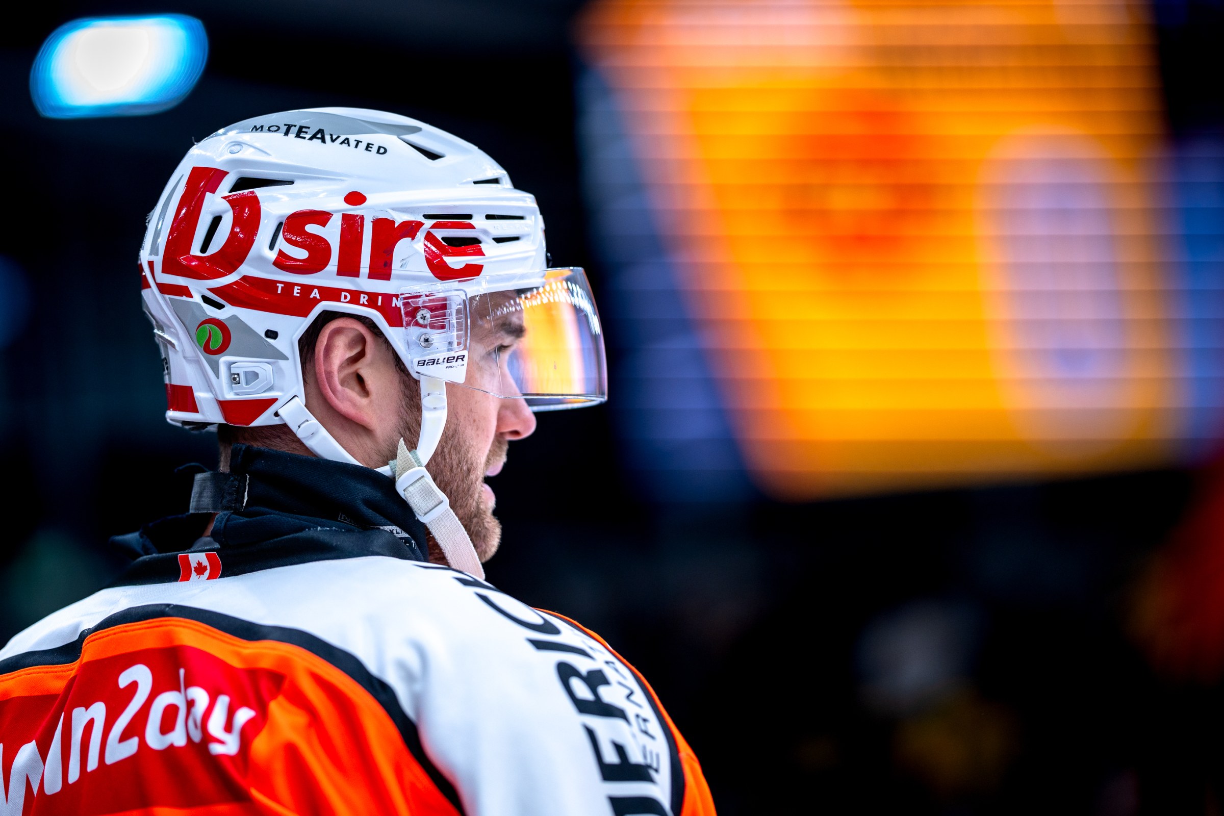 Pressefotografie bei einem Eishockeyspiel in Wien